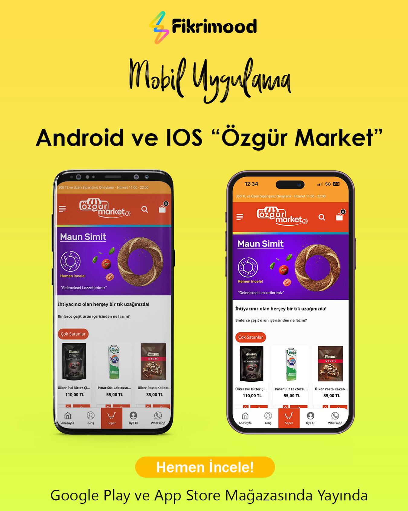 Özgür Market referans projesi